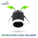 Đèn Led Âm Trần Rọi 5W Đơn Sắc - CORAL
